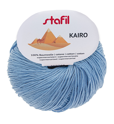 165048-85 - Stafil - Kairo Cotton, nr.85 Hazy Blue - Kairo 165048-85 - Stafil - Kairo Cotton, nr.85 Hazy Blue - Kairo