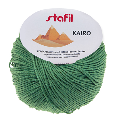 165048-92 - Stafil - Kairo Cotton, nr.92 May Green - Kairo 165048-92 - Stafil - Kairo Cotton, nr.92 May Green - Kairo