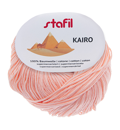 165048-626 - Stafil - Kairo Cotton, nr.626 Salmon - Kairo 165048-626 - Stafil - Kairo Cotton, nr.626 Salmon - Kairo