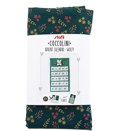 4487-05 - Stafil - Fabric Advent Calendar, Wolfy - Coccolini