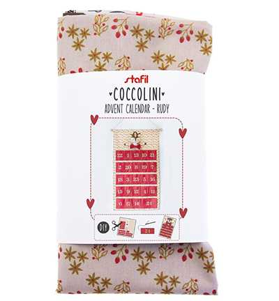 4487-06 - Stafil - Fabric Advent Calendar, Rudy - Coccolini