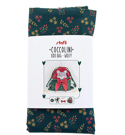 4485-05 - Stafil - Fabric Kids Bag, Wolfy - Coccolini