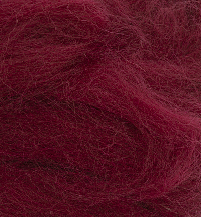 5350-691 - Stafil - German merino Punchwool, Dark Red - Merino Punchwool