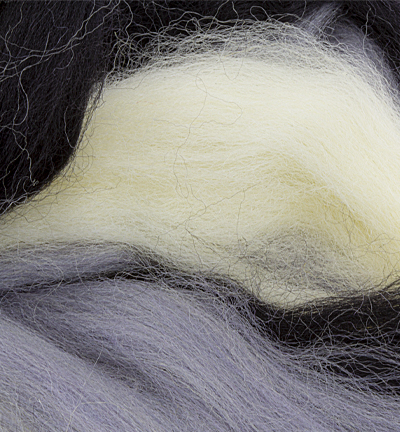 5350-791 - Stafil - German merino Punchwool mix pack, Black/White - 