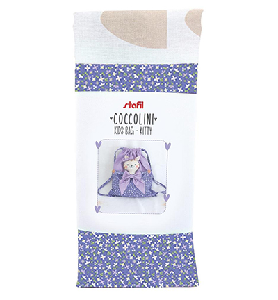4485-12 - Stafil - Fabric Kids Bag, Kitty - 
