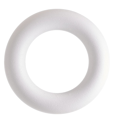 802-26B - Stafil - Styropor - Ring vol 25 cm - Couronne