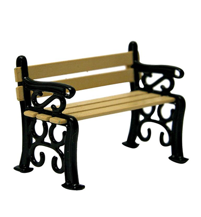3392-921 - Stafil - Park bench black/natural - Jardin
