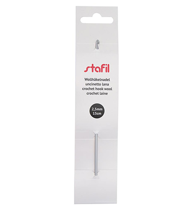 299992-25 - Stafil - Crochet hook aluminium for wool, ø2,5mm - 