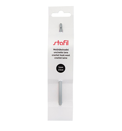 299992-50 - Stafil - Crochet hook aluminium for wool, ø5mm - 