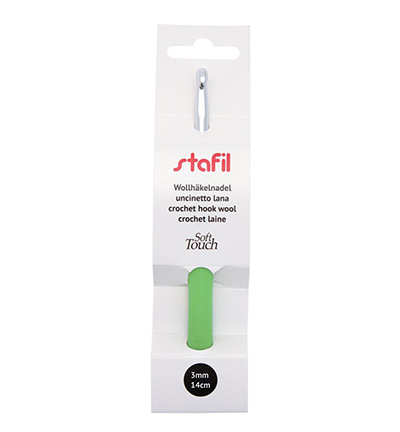 299991-30 - Stafil - Crochet hook aluminium for wool soft touch, ø3mm - 