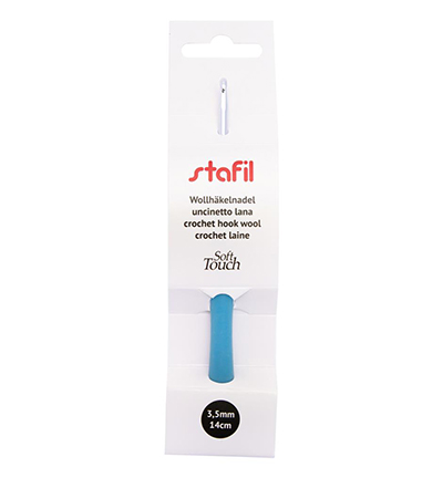 299991-35 - Stafil - Crochet hook aluminium for wool soft touch, ø3,5mm - 