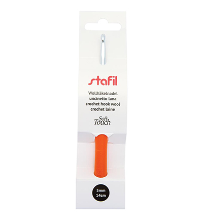 299991-50 - Stafil - Crochet hook aluminium for wool soft touch, ø5mm - 
