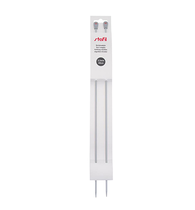 299980-35 - Stafil - Knitting needles single point aluminium, ø3,5mm - 