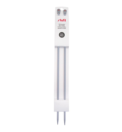 299980-60 - Stafil - Knitting needles single point aluminium, ø6mm - 