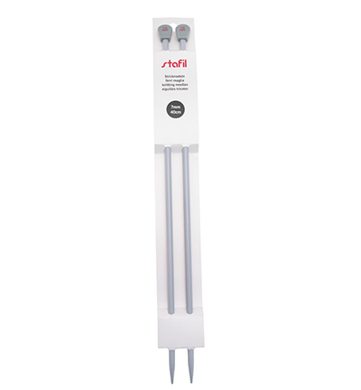299980-70 - Stafil - Knitting needles single point aluminium, ø7mm - 