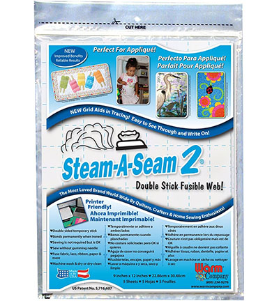 381885-13 - Stafil - Steam-A-Seam 2 Double Stick Fusible Web - Steam-A-Seam 2