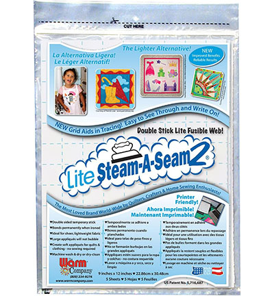 381885-23 - Stafil - Steam-A-Seam 2 Double Stick Lite Fusible Web - Steam-A-Seam 2