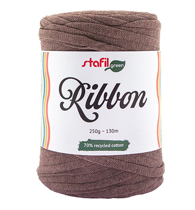 108081-09 - Stafil - Ribbon, Dark Beige - 