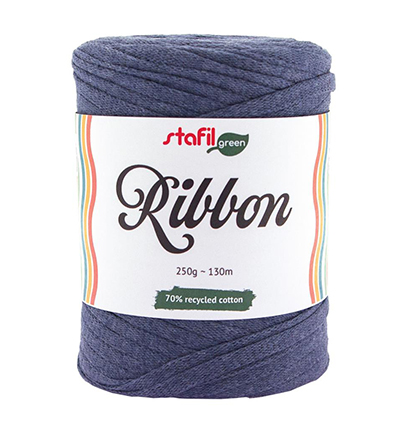 108081-19 - Stafil - Ribbon, Jeans Blue - 