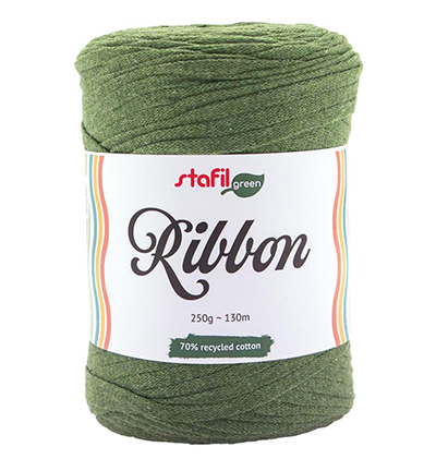108081-26 - Stafil - Ribbon, Olive Green - 
