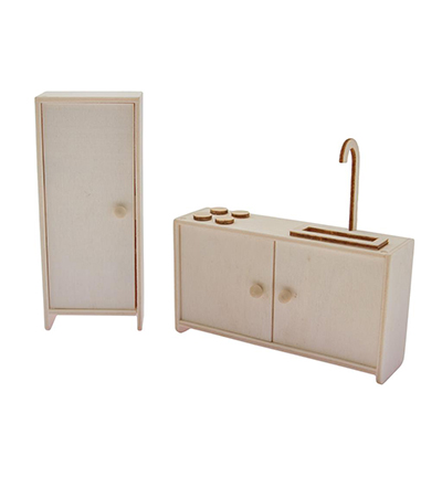 8604-091 - Stafil - Set Kitchen + Fridge - 