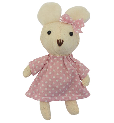 3412-01 - Stafil - Pink Girl Mouse - 