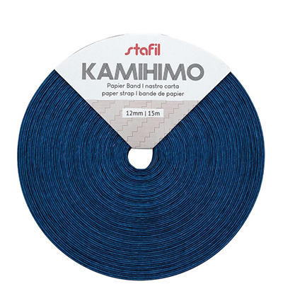 119610-08 - Stafil - Blue - Kamihimo Band