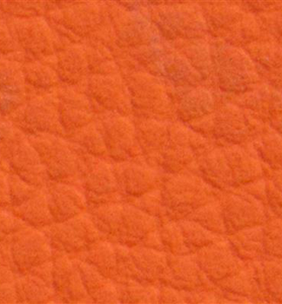 240056-277 - Stafil - Tissu en similicuir, Orange - Similicuir, uni
