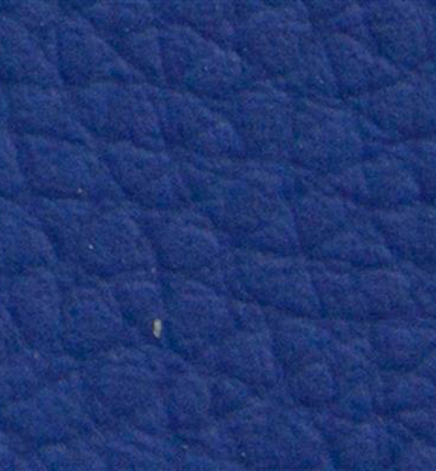 240056-515 - Stafil - Tissu en similicuir, Blue - Similicuir, uni