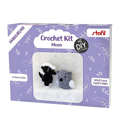 729996-02 - Stafil - Amigurumi Kit Velvie/Fluffy, Moon - 