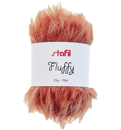 108101-04 - Stafil - Fluffy yarn, Orange - 