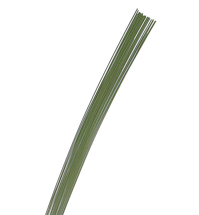 601-12 - Stafil - Floristic wire green 0,8mm - 
