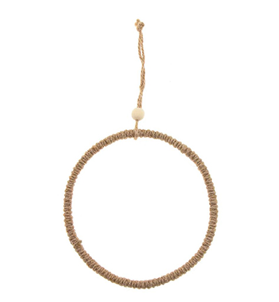 3810-01 - Stafil - Cercle bois et jute naturel - Hoop