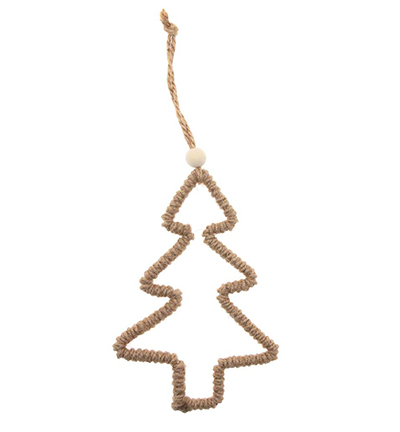 3812-01 - Stafil - Sapin bois et jute naturel - Tree