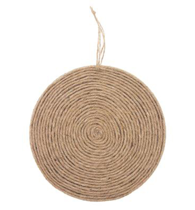 3815-01 - Stafil - Cercle plein bois et jute naturel - Circle