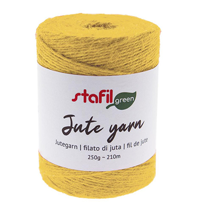 7981-08 - Stafil - Jute yarn, Yellow - Jute Yarn