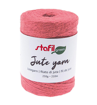7981-10 - Stafil - Jute yarn, Pink - Jute Yarn