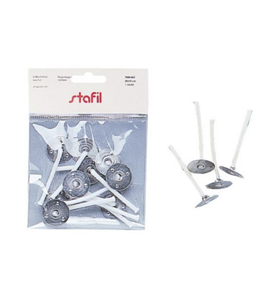 764-02 - Stafil - Mèches en cire rondes ø 2mm - Waxed round wick