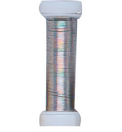 8411-011 - Stafil - Fil de fer Argent, - ø 0,3mm - Fil de fer