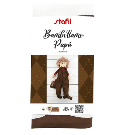 4484-02 - Stafil - Poupée, Papa - Bamboliamo Dolls