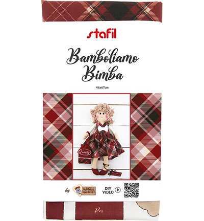 4484-03 - Stafil - Poupée, Fille - Bamboliamo Dolls