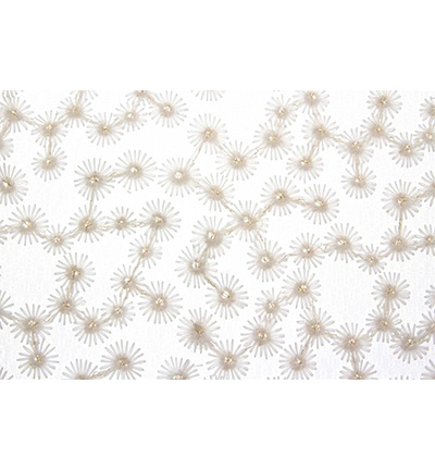 240166-01 - Stafil - Lace Daisy, White - Lace Daisy