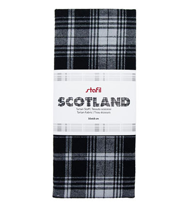 240163-03 - Stafil - Scotland, Black - Scotland Fabric