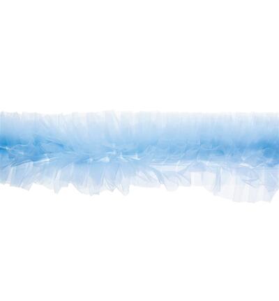 250089-04 - Stafil - Tulle trim, Light blue - 