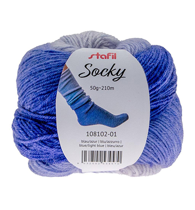 108102-01 - Stafil - Socky, Blue / light blue - 