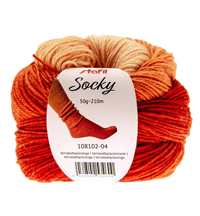 108102-04 - Stafil - Socky, Terracotta / orange - 