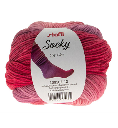 108102-10 - Stafil - Socky, Fuchsia / purple / pink - 