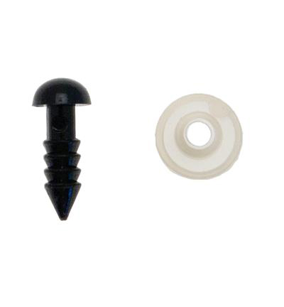 7432-061 - Stafil - Safety eyes black, ø6mm - 