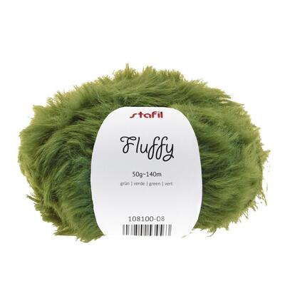 108100-08 - Stafil - Fluffy yarn, Green - 