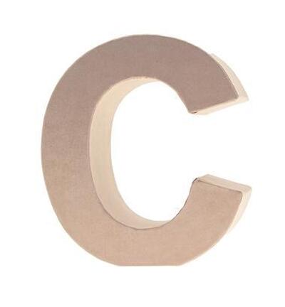 9693-C - Stafil - Cardboard Letter C - 